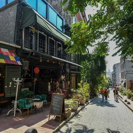 Lägenhet Taksim Private Terrace Close To Antique Store Galata Port Cihangir *