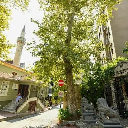 Taksim Private Terrace Close To Antique Store Galata Port Cihangir Lägenhet *