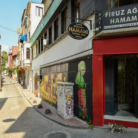 Lägenhet Taksim Private Terrace Close To Antique Store Galata Port Cihangir *